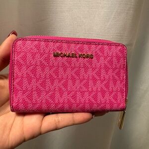 Michael Kors Fuchsia Wallet